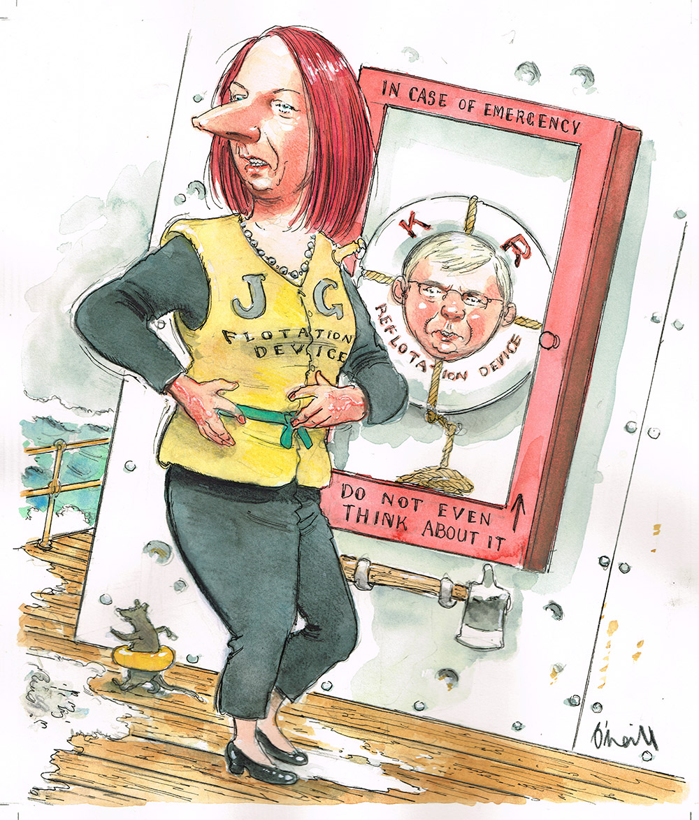 Gillard, Julia (Sinking Ship)