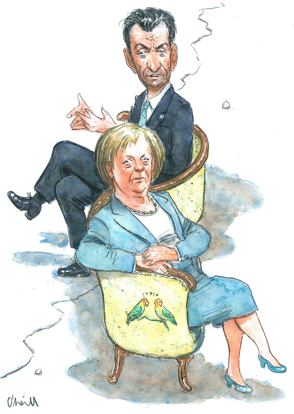 Sarkozy and Merkel